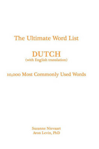 Cover of The Ultimate Word List - Dutch