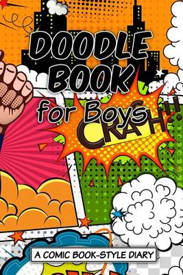 Cover of Doodle Book for Boys