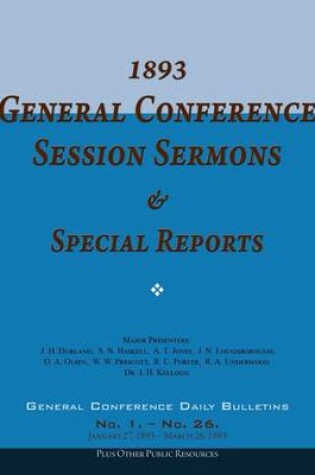 Cover of 1893 General Conference Session Sermons & Special Reports