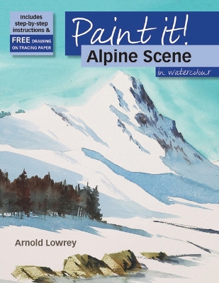 Book cover for Alpine Scene in Watercolour