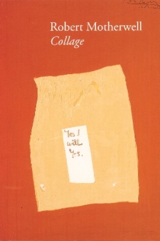 Cover of Robert Motherwell: Collage