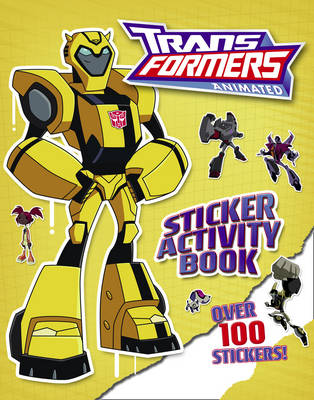 Book cover for "Transformers" Animated: Sticker Book