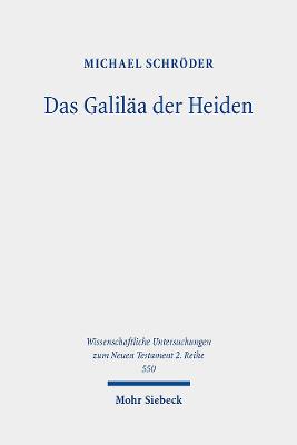 Book cover for Das Galilaa der Heiden