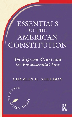 Book cover for Essentials Of The American Constitution