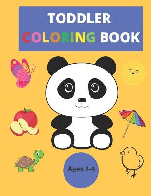 Book cover for Coloring Book for Toddlers 2-4 years