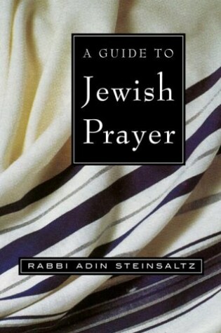 Cover of A Guide to Jewish Prayer