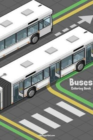 Cover of Buses Coloring Book