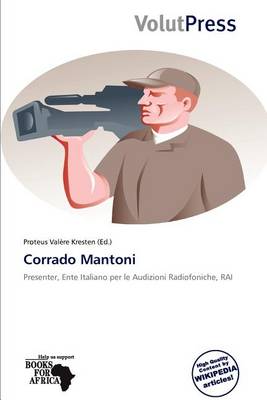 Book cover for Corrado Mantoni