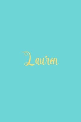 Book cover for Lauren