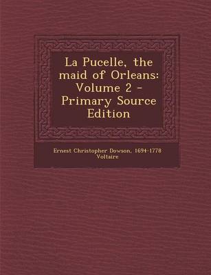 Book cover for La Pucelle, the Maid of Orleans