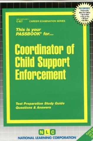 Cover of Coordinator of Child Support Enforcement