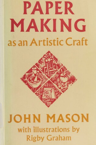 Cover of Papermaking as an Artistic Craft