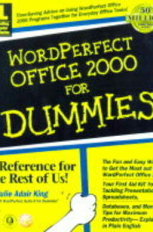 Cover of Wordperfect 9 for Windows for Dummies Quick Reference