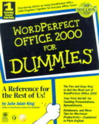 Cover of Wordperfect 9 for Windows for Dummies Quick Reference