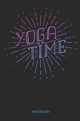 Book cover for Yoga Time Notizbuch