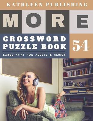 Book cover for Crossword Puzzles for Seniors