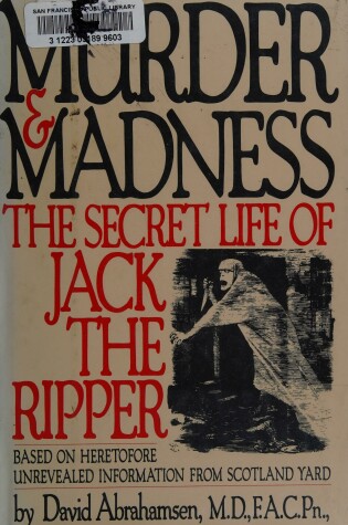Cover of Murder and Madness