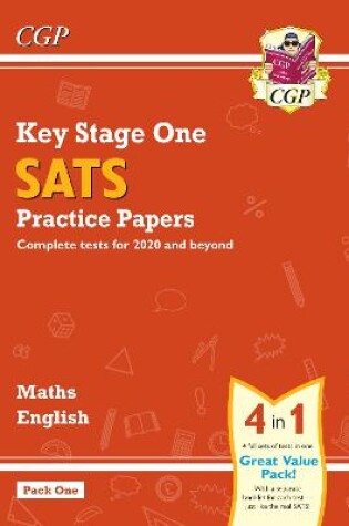 Cover of KS1 Maths and English SATS Practice Papers Pack (for end of year assessments) - Pack 1