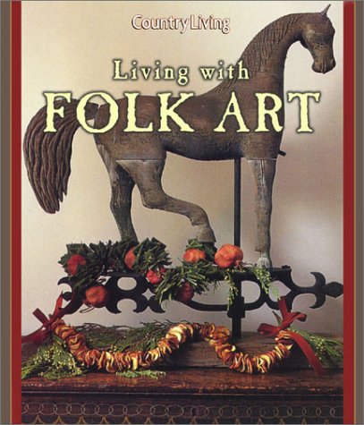 Book cover for Living with Folk Art