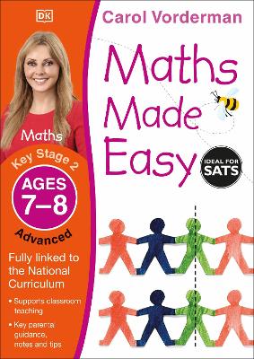 Book cover for Maths Made Easy: Advanced, Ages 7-8 (Key Stage 2)