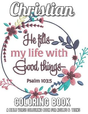 Book cover for Christian Coloring Book