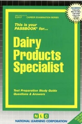 Cover of Dairy Products Specialist