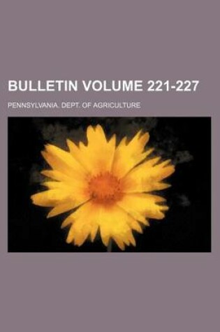 Cover of Bulletin Volume 221-227