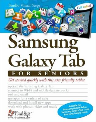 Book cover for Samsung Galaxy Tab for Seniors