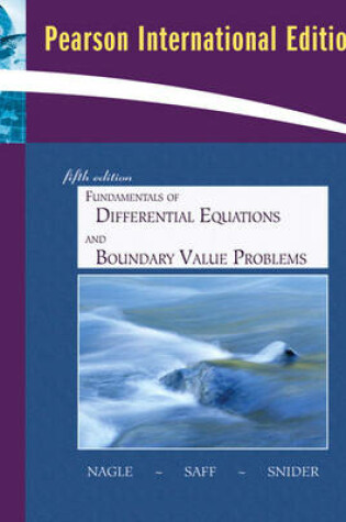 Cover of Fundamentals of Differential Equations with Boundary Value Problems with IDE CD (Saleable Package)