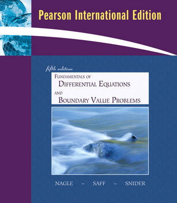 Book cover for Fundamentals of Differential Equations with Boundary Value Problems with IDE CD (Saleable Package)