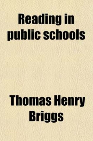 Cover of Reading in Public Schools