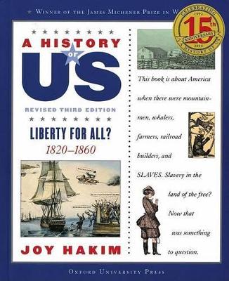 Book cover for A History of US: Liberty for All?: A History of US Book Five