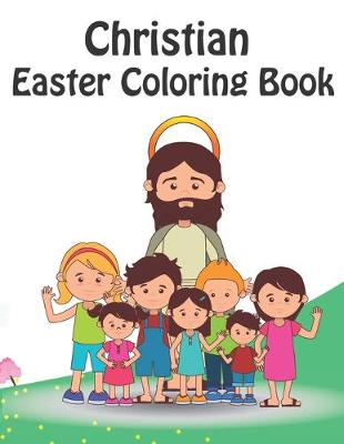 Book cover for Christian Easter Coloring Book