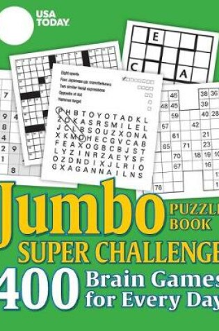 Cover of USA Today Jumbo Puzzle Book Super Challenge