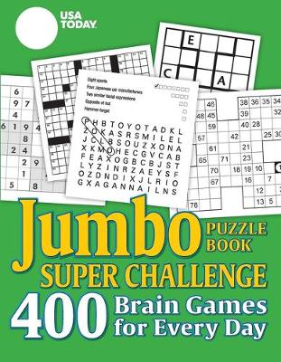 Cover of USA Today Jumbo Puzzle Book Super Challenge