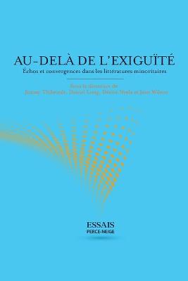 Book cover for Au-dela de l'exiguite