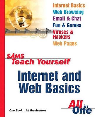 Book cover for Sams Teach Yourself Internet and Web Basics All in One