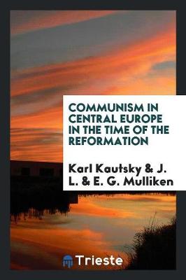 Book cover for Communism in Central Europe in the Time of the Reformation