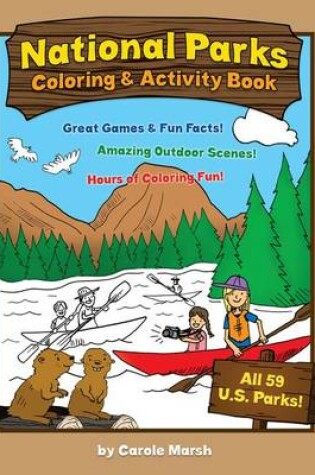 Cover of America's National Parks Coloring and Activity Book