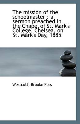 Book cover for The Mission of the Schoolmaster