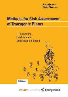 Cover of Methods for Risk Assessment of Transgenic Plants