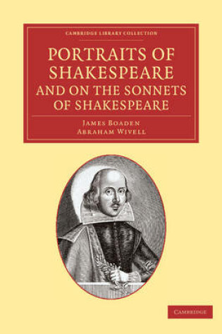 Cover of Portraits of Shakespeare, and On the Sonnets of Shakespeare