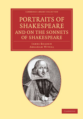 Cover of Portraits of Shakespeare, and On the Sonnets of Shakespeare