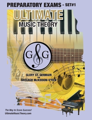 Book cover for Preparatory Music Theory Exams Set #1 - Ultimate Music Theory Exam Series