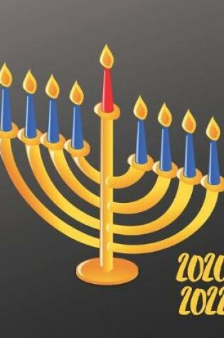 Cover of 2020-2022 Three 3 Year Planner Judaism Monthly Calendar Gratitude Agenda Schedule Organizer
