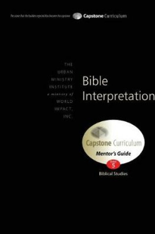 Cover of Bible Interpretation, Mentor's Guide