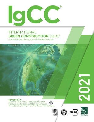 Book cover for 2021 International Green Construction Code