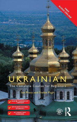 Book cover for Colloquial Ukrainian