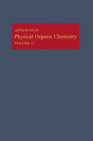 Cover of Adv Physical Organic Chemistry V17 APL