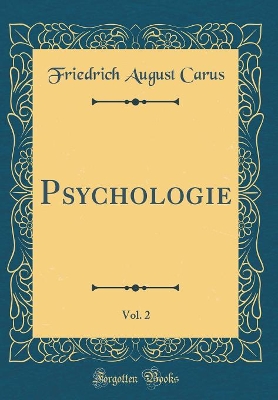 Book cover for Psychologie, Vol. 2 (Classic Reprint)